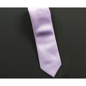 Light Purple Polkadot Tie
